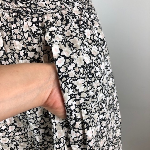 Skirt Floral Print 100% Cotton , Sz S - Picture 5 of 6